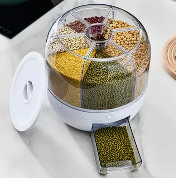 Dispensador Giratorio Para Granos 6p